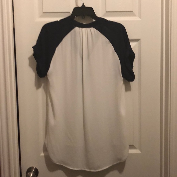 Bellatrix baseball style blouse.  Only worn once!! - Picture 2 of 3